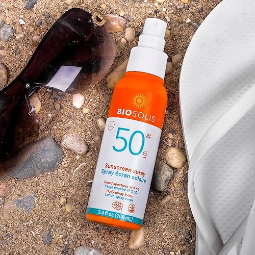 Miniatura 4 de Sun Spray SPF 50 - Protector solar en aerosol acondiciona la cara y el cuerpo - Filtros a base de minerales - Protege contra los rayos dañinos -