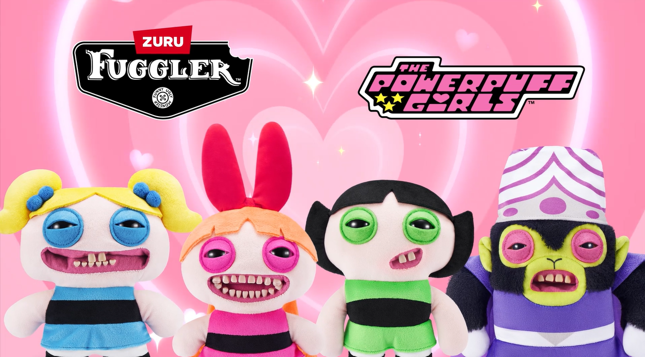 Amazon.com: Fuggler Powerpuff Girls 9-Inch Plush Toy (Blossom) by