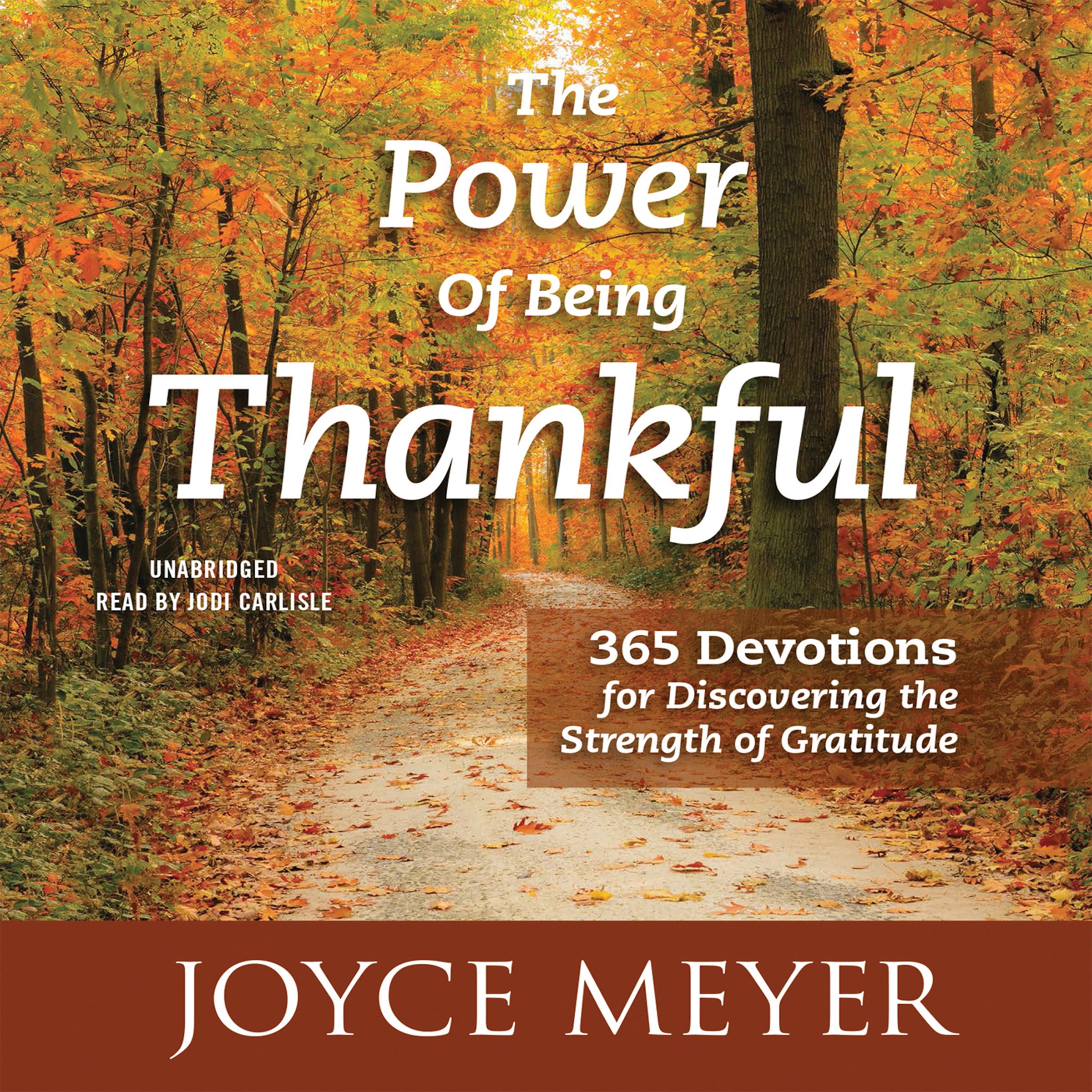 Cover art for The Power of Being Thankful