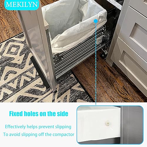 Miniatura 4 de Paquete de 30 bolsas compactadoras de basura W10165293RB de 18 pulgadas compatibles con Whirlpool, Maytag, KitchenAid, Jenn-Air, Amana, Magic Chef,