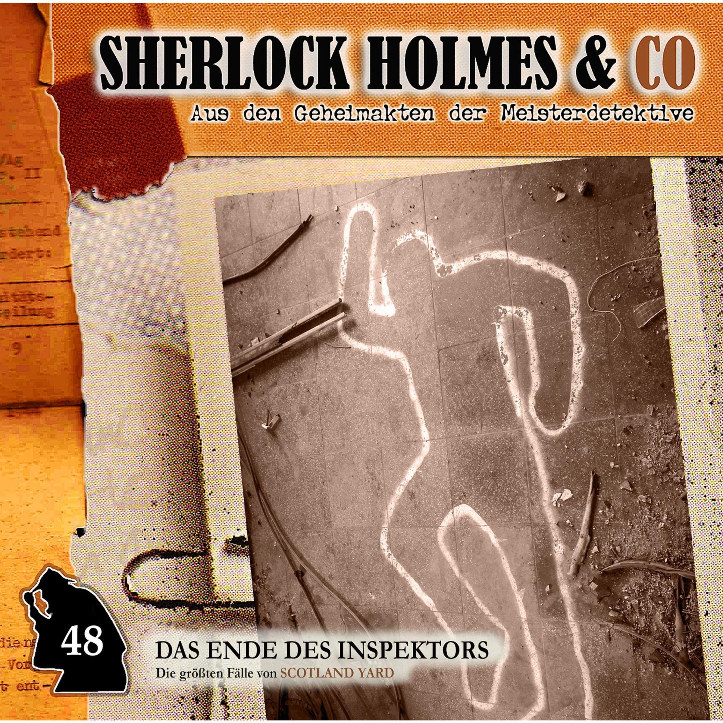Cover art for Das Ende des Inspektors