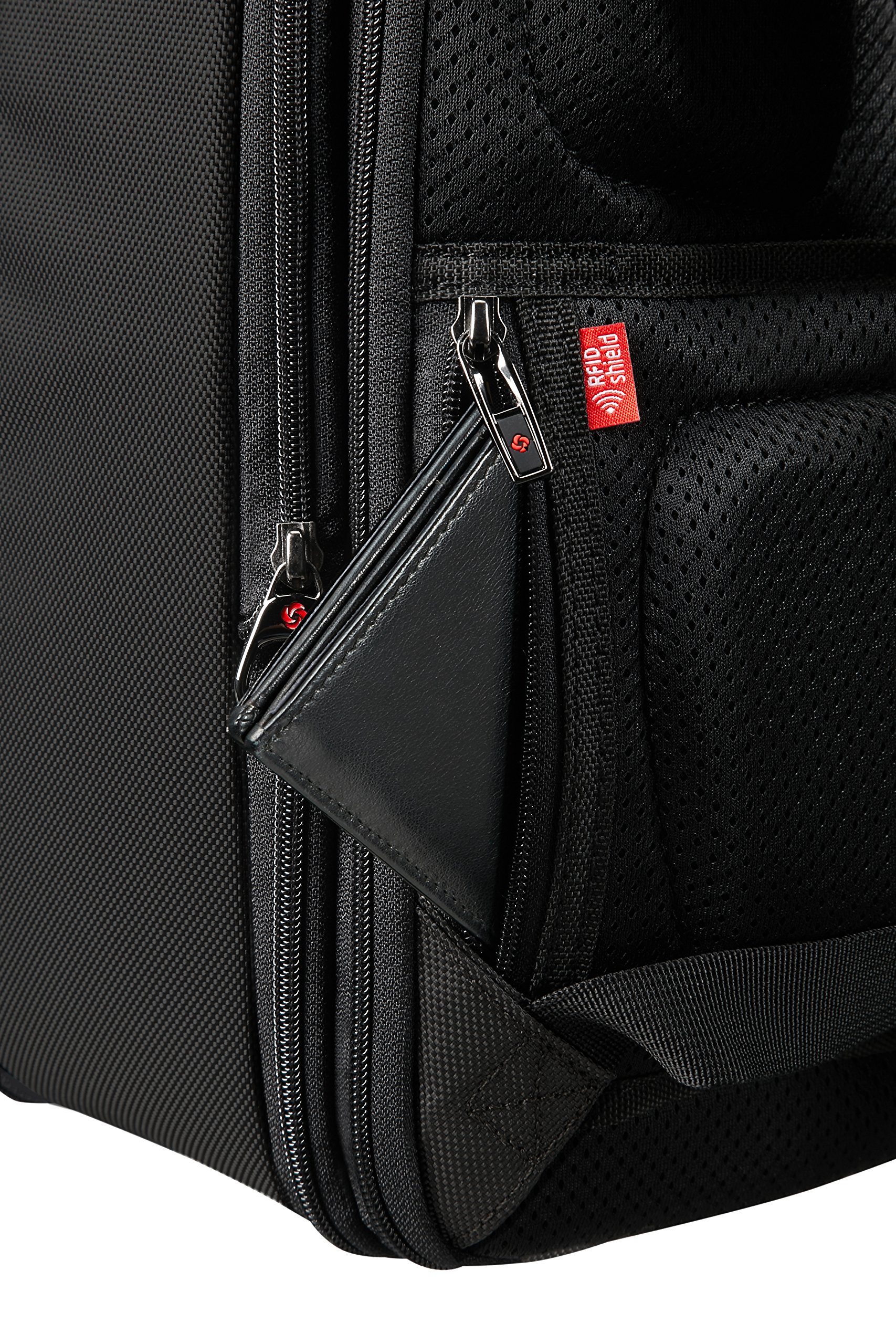 Samsonite Pro -DLX 5-15,6 cala rozszerzalny plecak laptopa, 44,5 cm, 21/26 L, czarny (czarny)