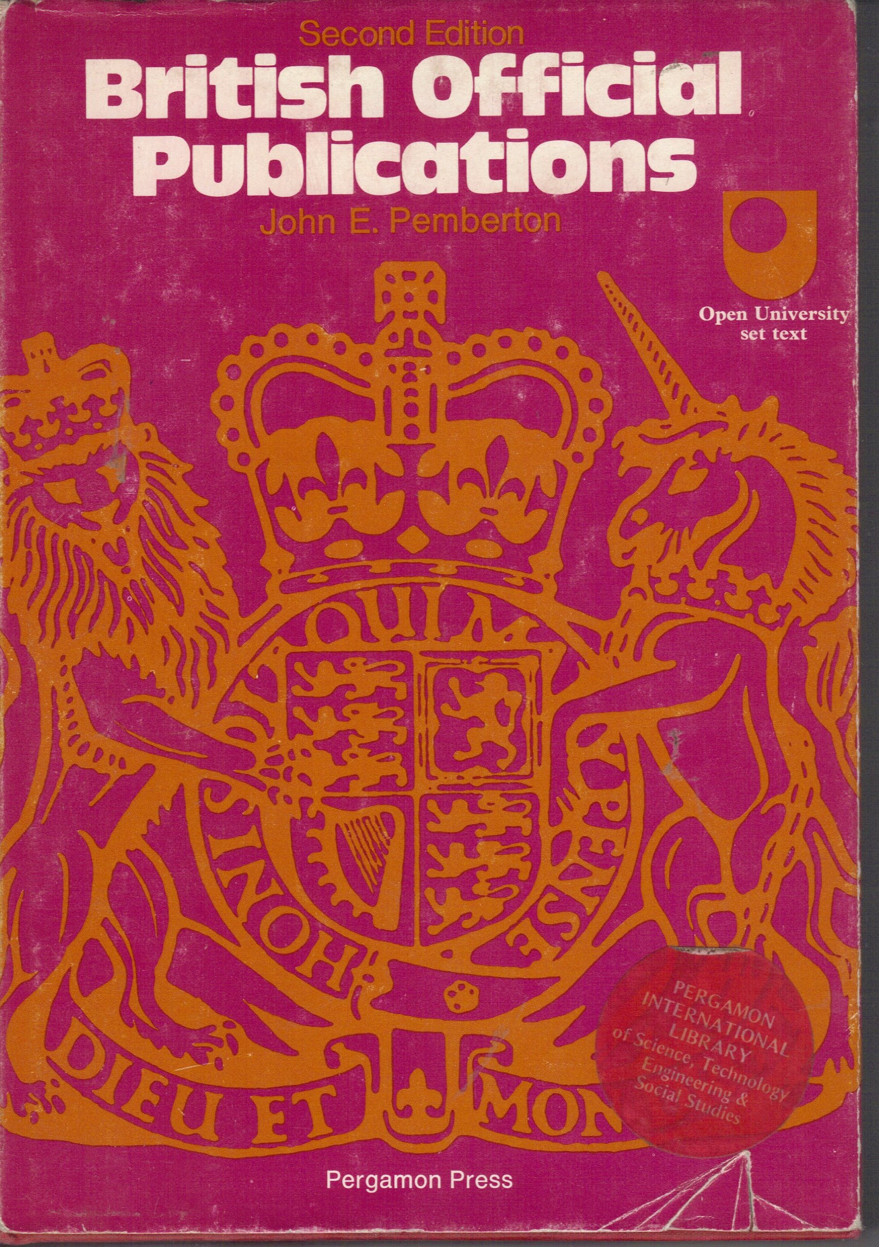 Buy British Official Publications (C.I.L. S.) — BookShops.in