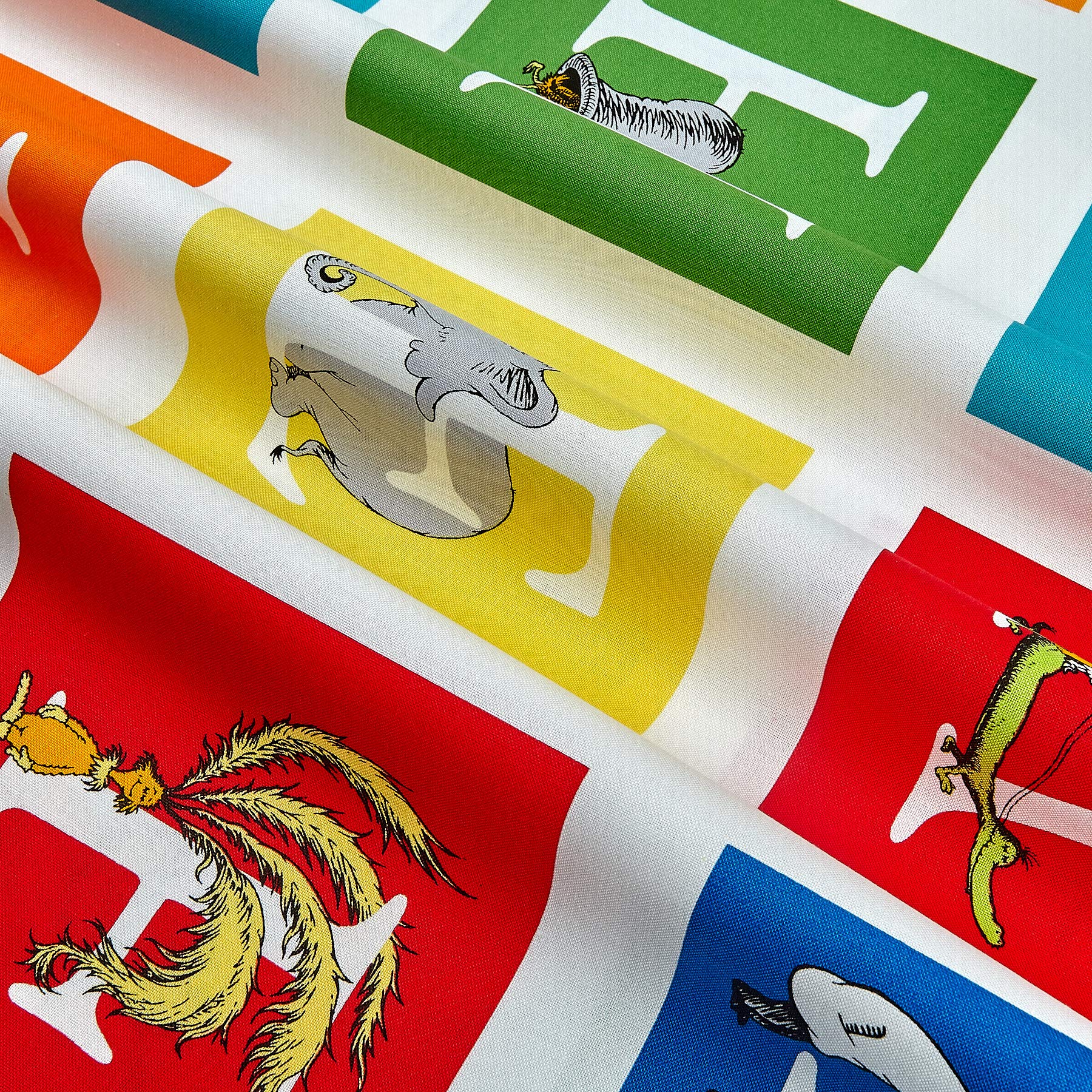 Dr. Seuss ABC 24" Panel Adventure, Fabric by the Yard - Image 4