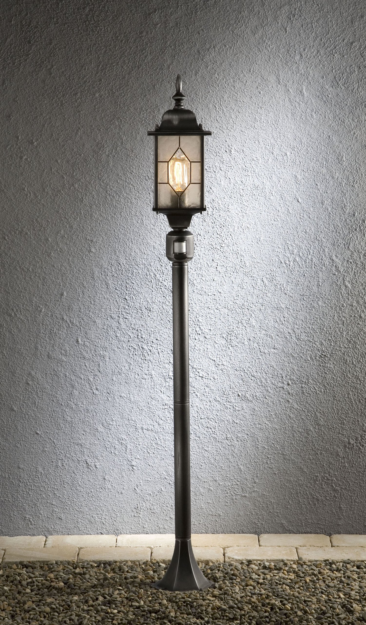 Sensorlamp Milano aluminium 131cm