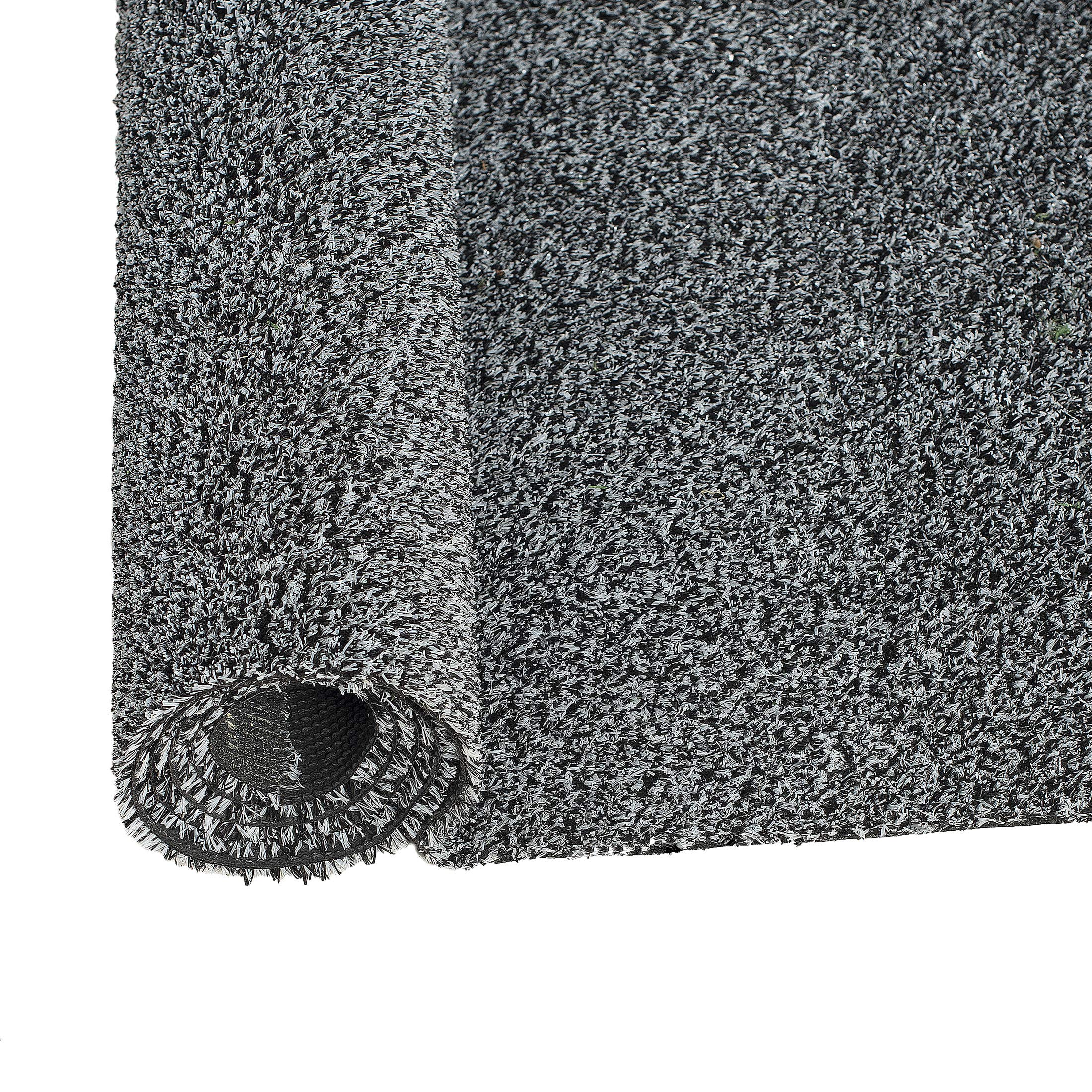 Tappeto Erba Sintetica 100x600 Cm - Per Terrazza E Balcone, Grigio, Resistente Alle Intemperie - Foto 7