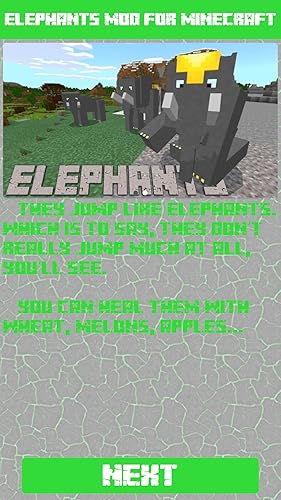Elephants Mod for Minecraft PE