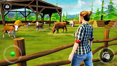 jogo de simulador de agricultura - feliz aventura de vida na cidade da fazenda, crescer e colher