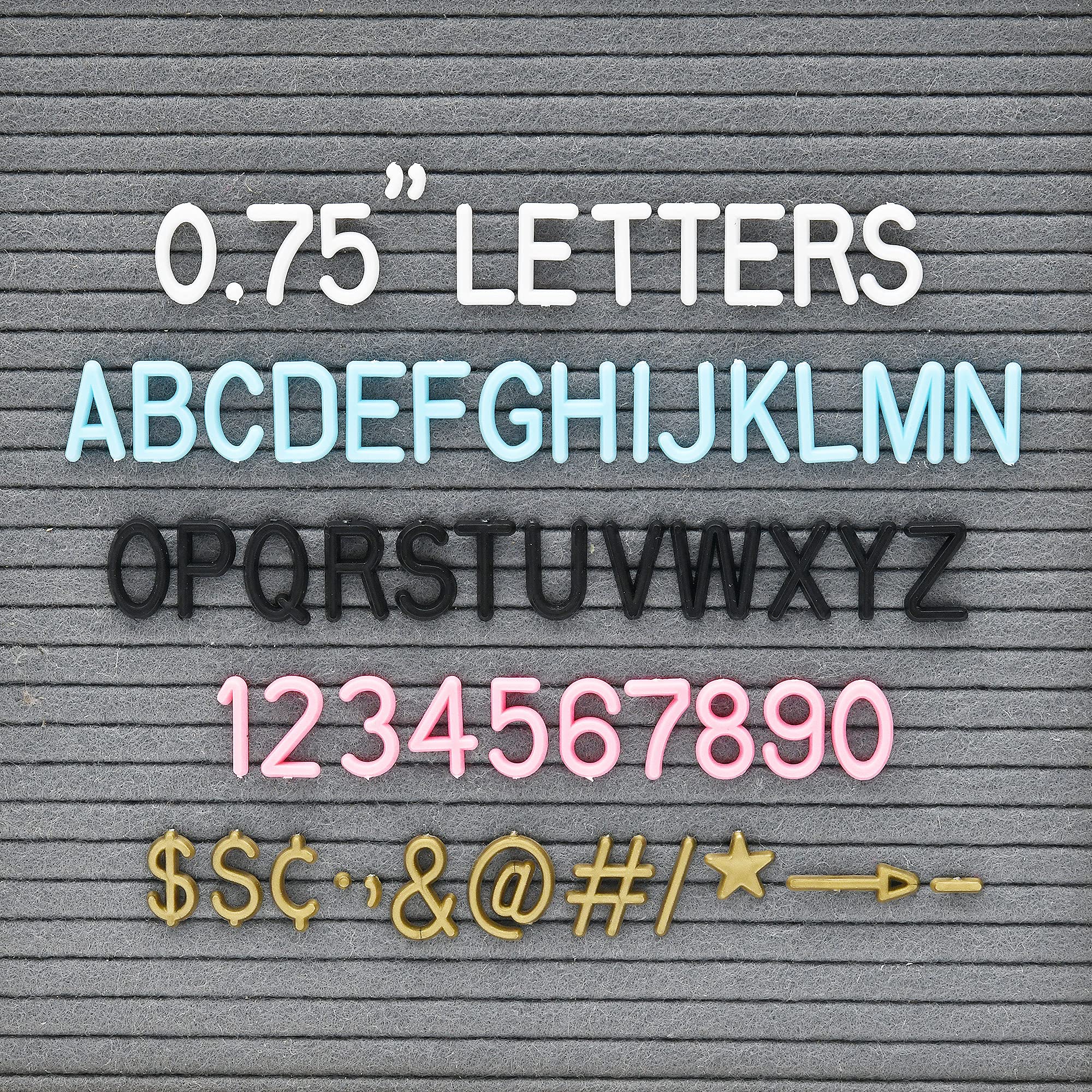 Snapklik.com : 3/4 Inch Letters For Felt Letter Boards, 300 Pieces ...