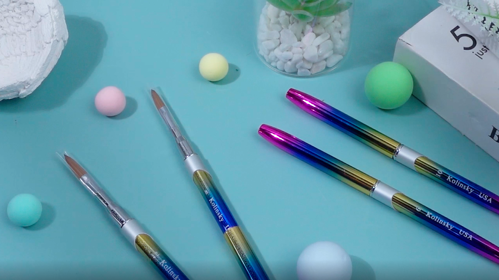 【2本セット】AKZENTZ #4 Flat Kolinsky UVネイルブラシ Amazon.com : 4 Pieces Kolinsky Acrylic Nail Brush Kolinsky Hair