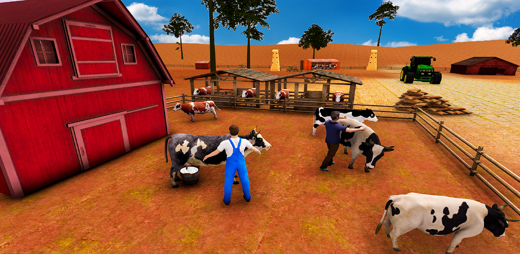 Cow Milk Factory Simulator Dairy Farm for