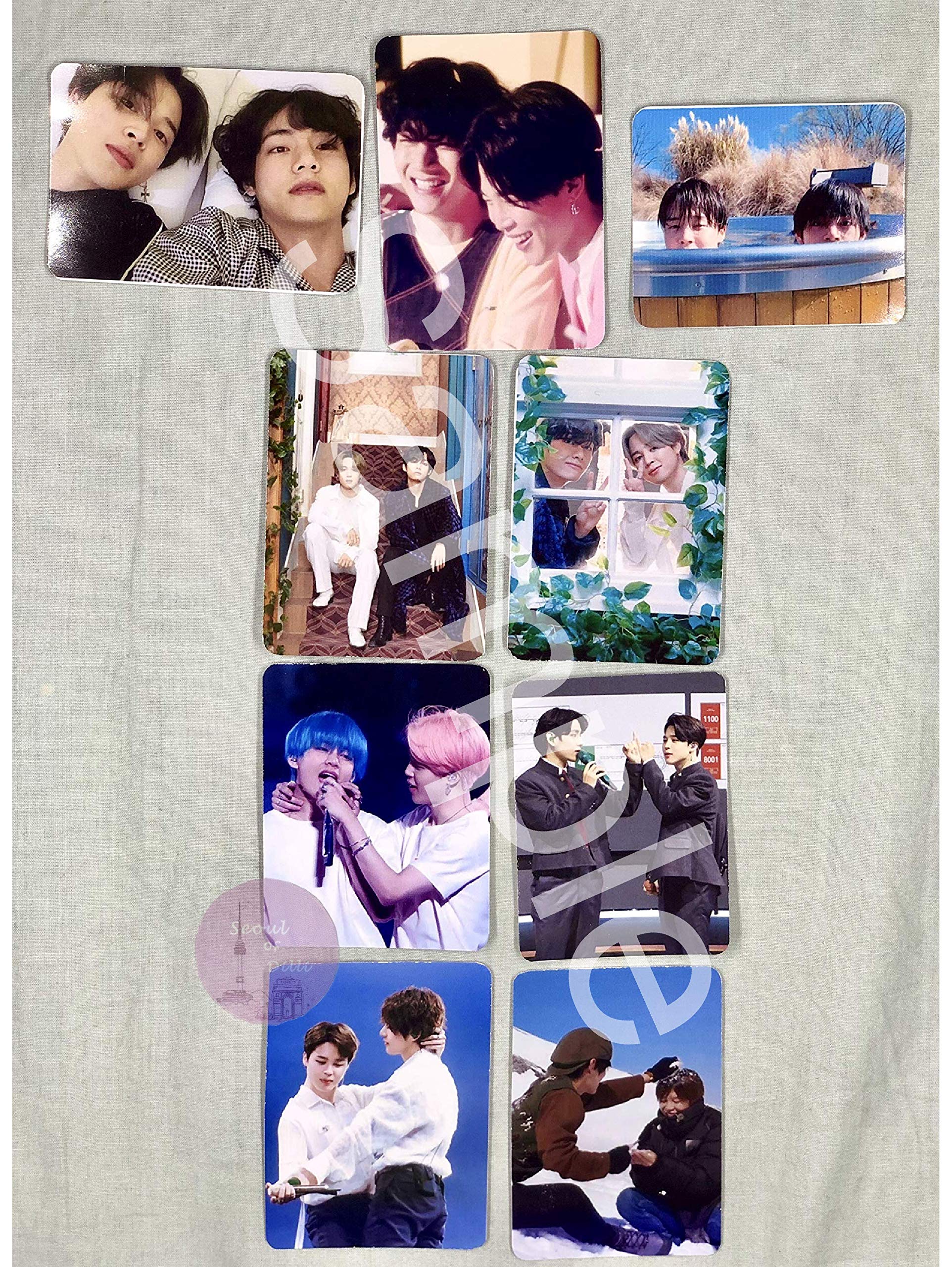 BTS Taekook and Vmin Photocards Set (Complete Set) : Amazon.in