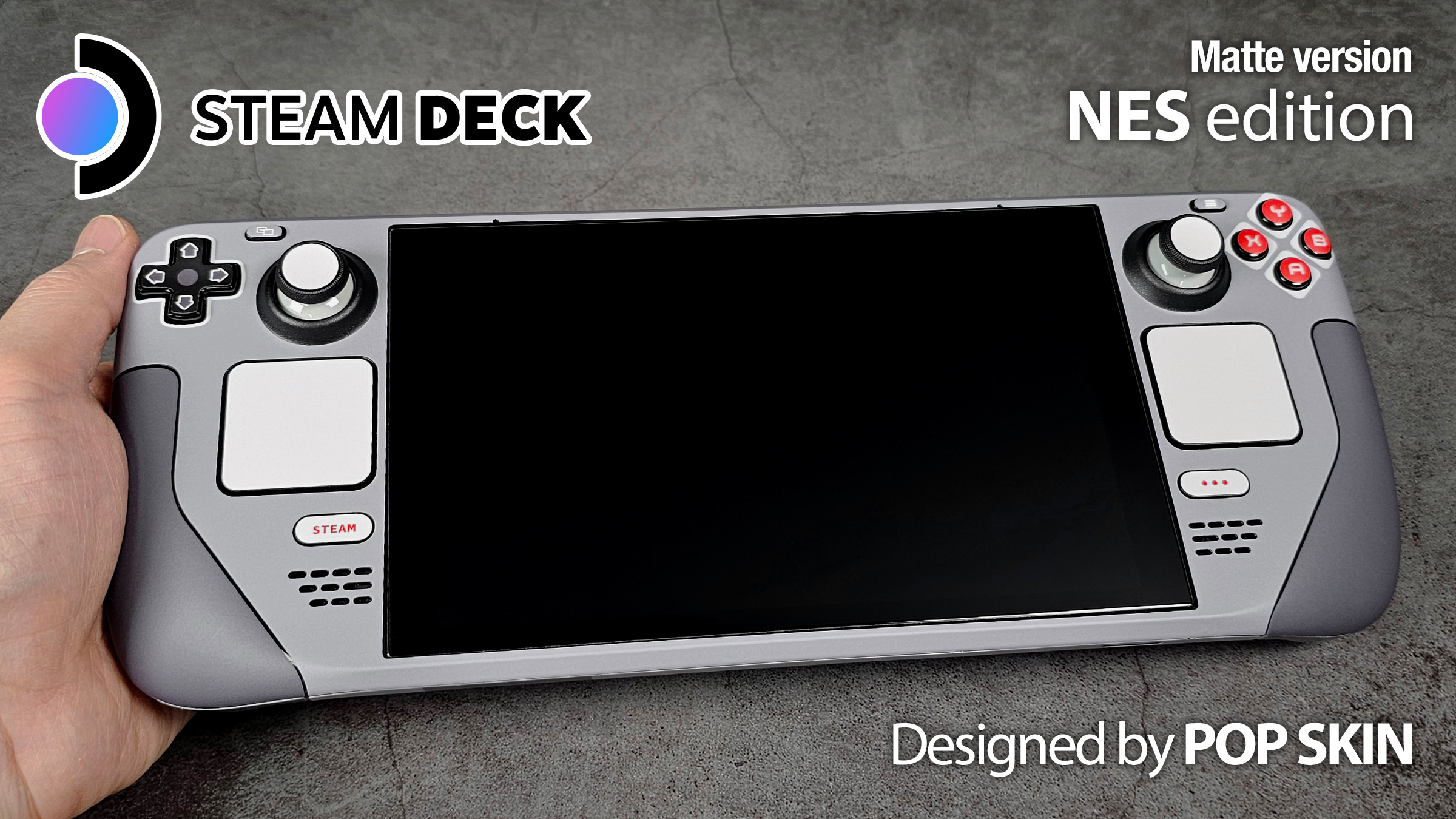 Amazon.com: Steam Deck Skin, NES Edition, Full Wrapping Matte