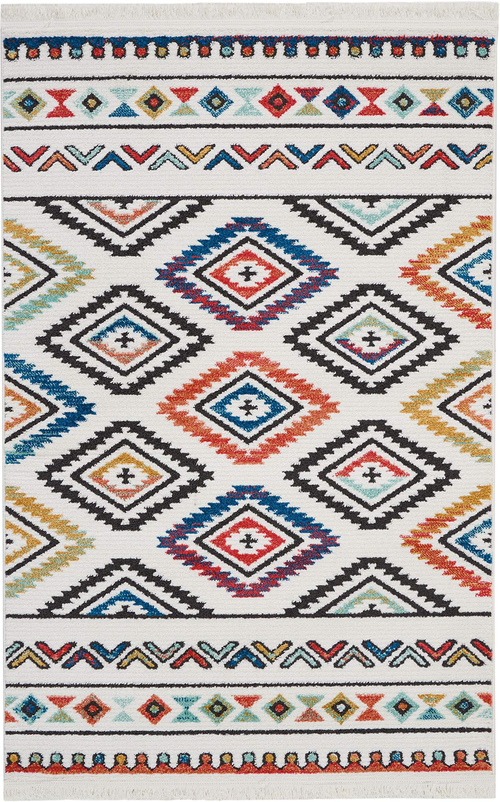 NOURISON Alfombra, Blanco, Medium