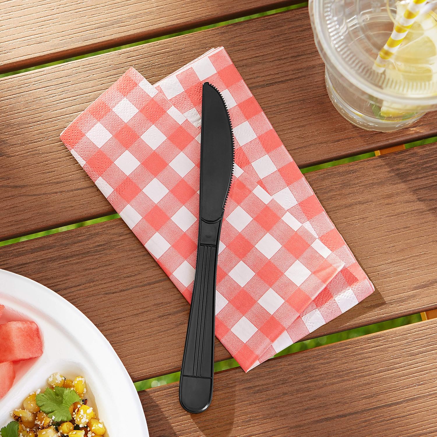  Basics Heavy-Weight Plastic Soup Spoons, 250 Count: Kitchen & Dining