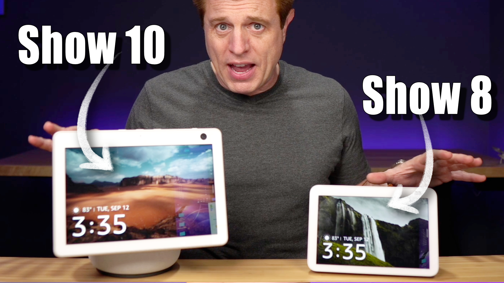 Watch Echo Show 8 vs Show 10 #thisorthat on Amazon Live
