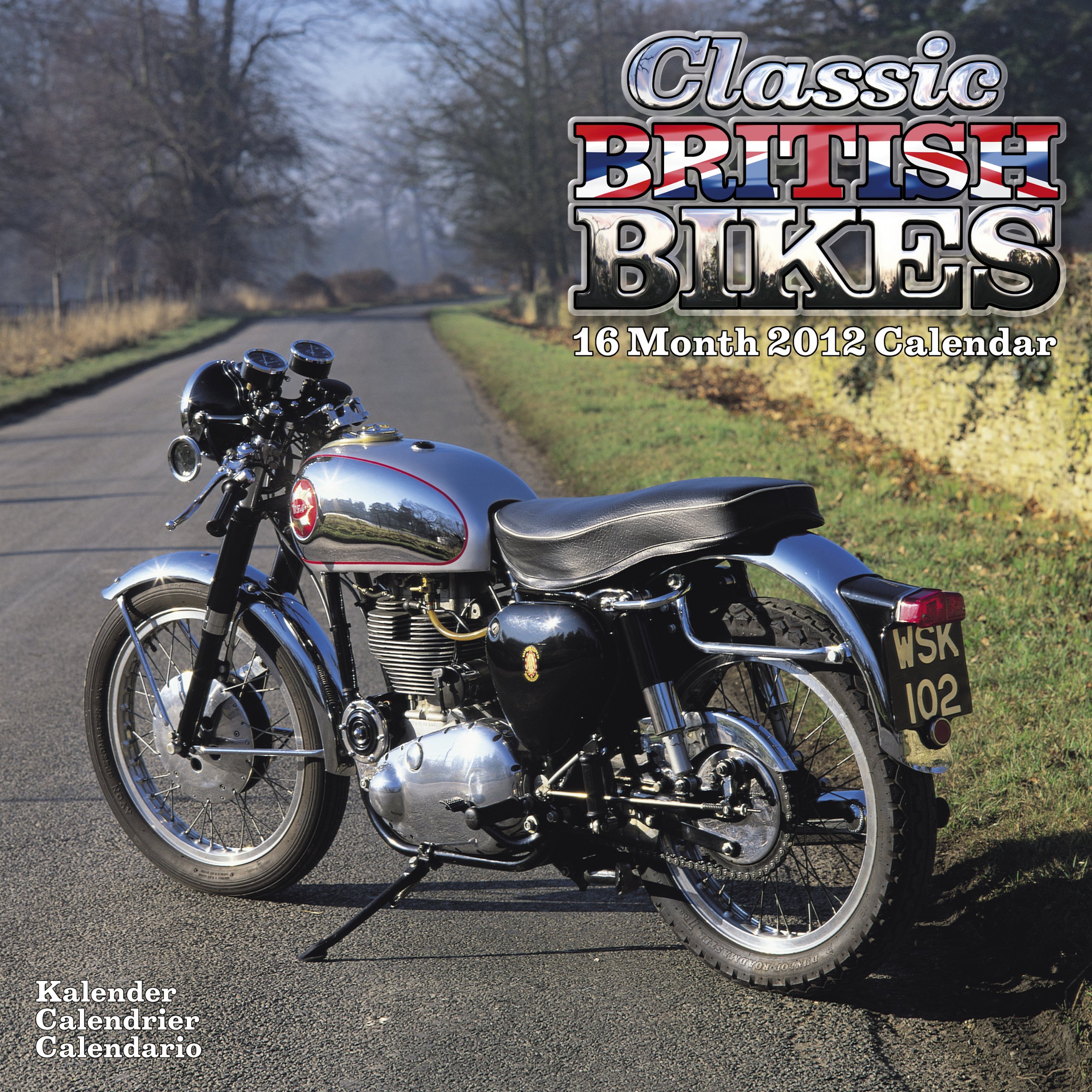 Calandrier 2012 - Classic British Motorbikes