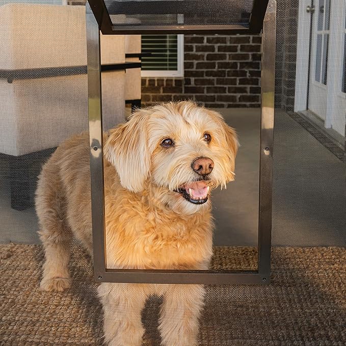 PetSafe NEVER RUST Screen Door Size Small For Dogs and