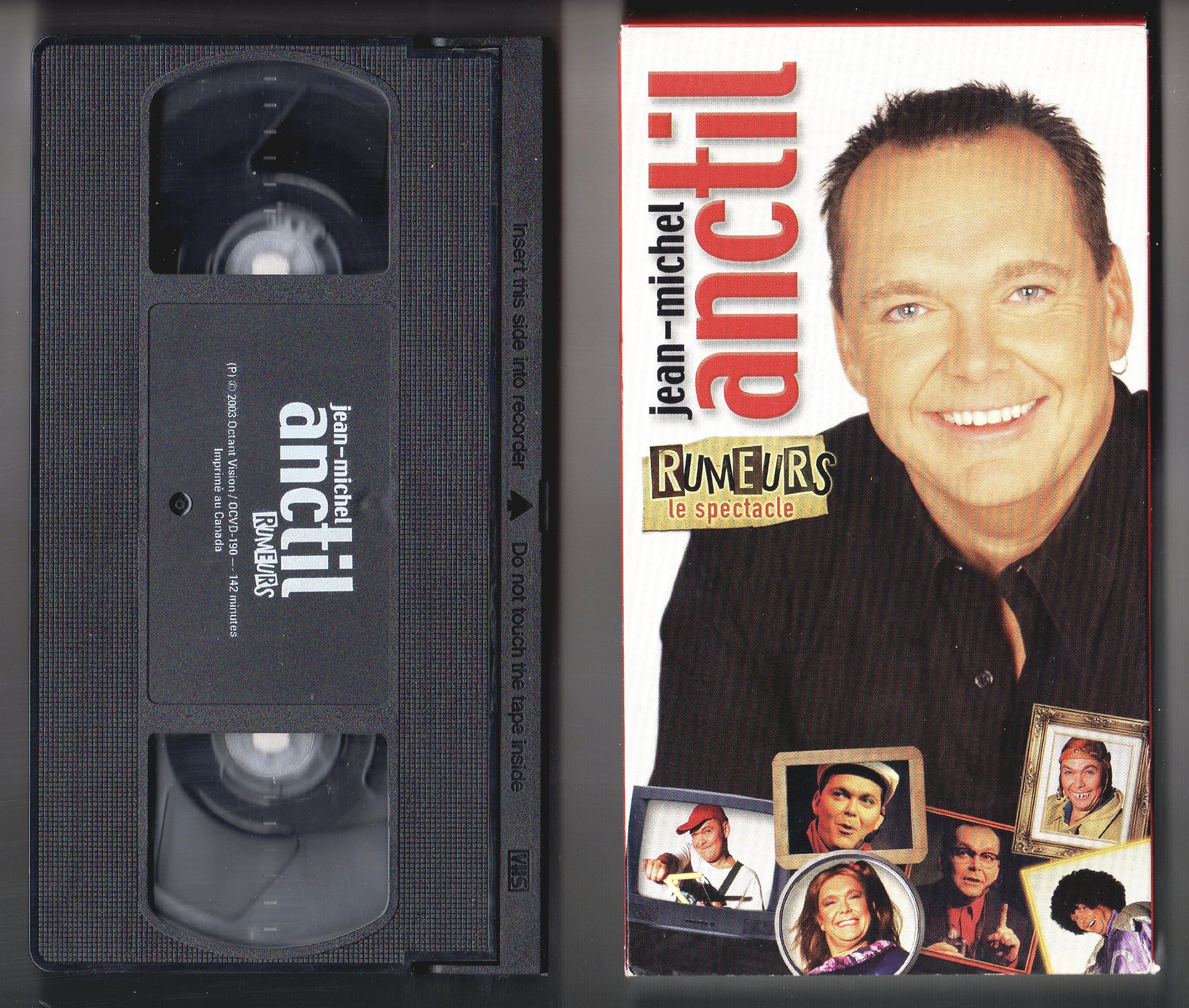 Rumeurs Video [VHS Tape]
