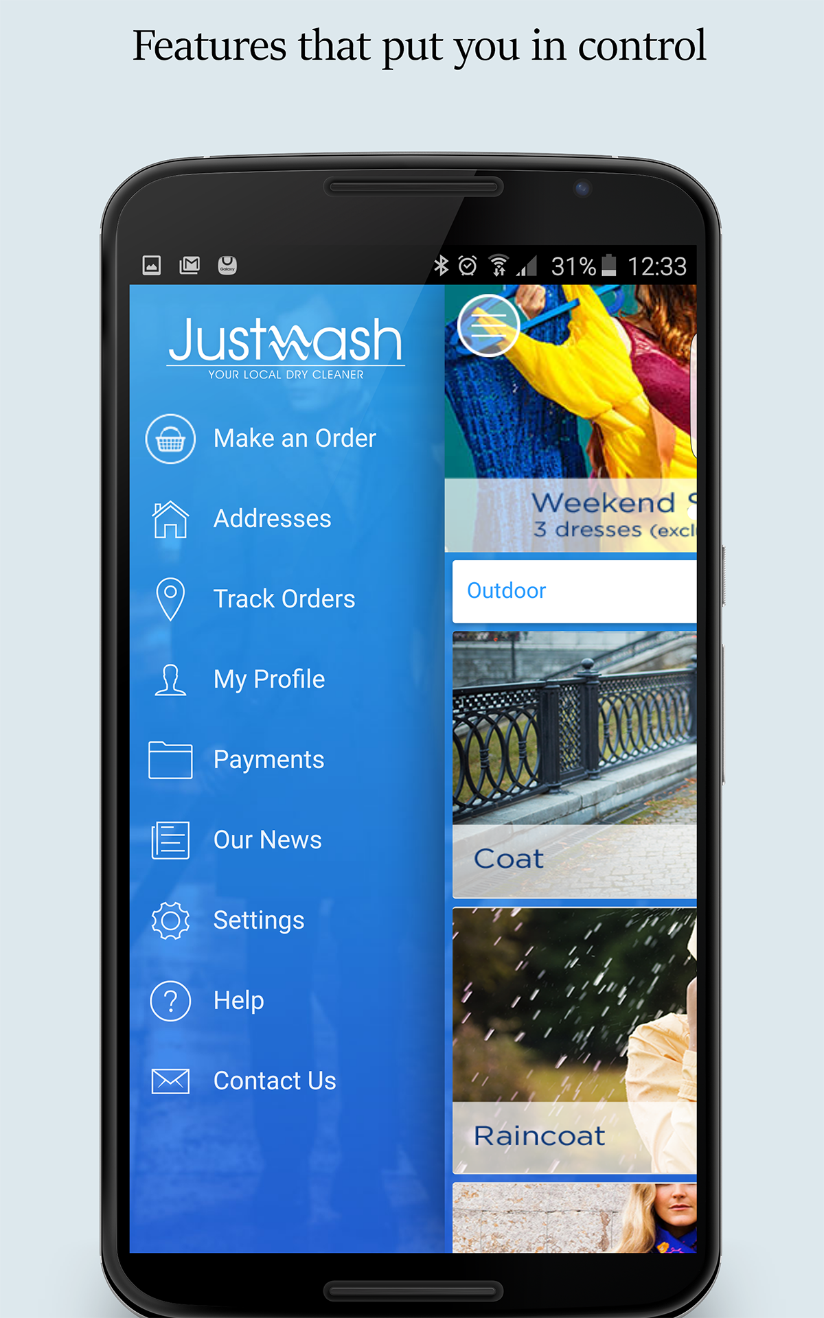 Just Wash - App on Amazon Appstore