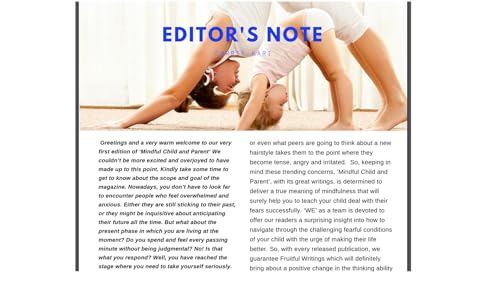 Mindful Child and Parent