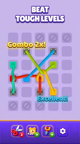 Rope Untie Game - Twisted Untangle 3D – vue 3