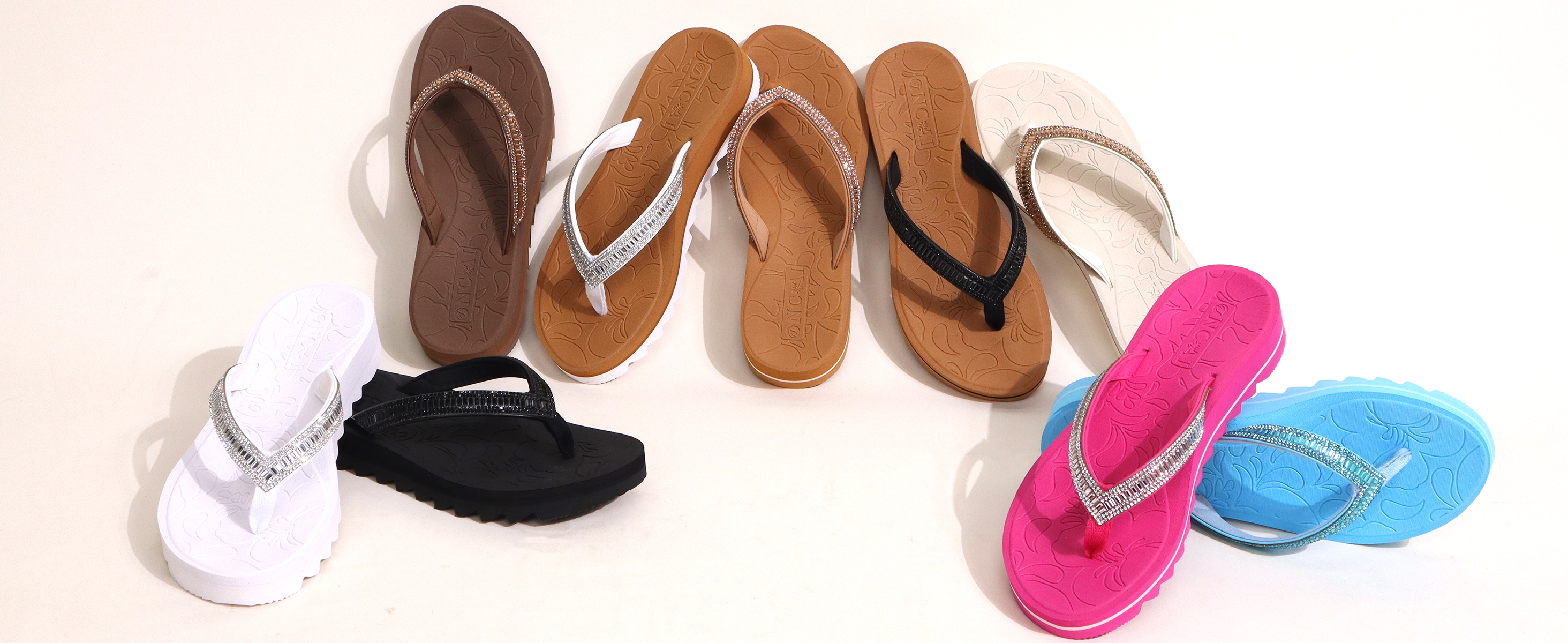 Sandales Femme été – Tongs élégantes à Bout Carré, Semelle Caoutchouc Antidérapante – Taille 36 à 42, Style Bohème - 12