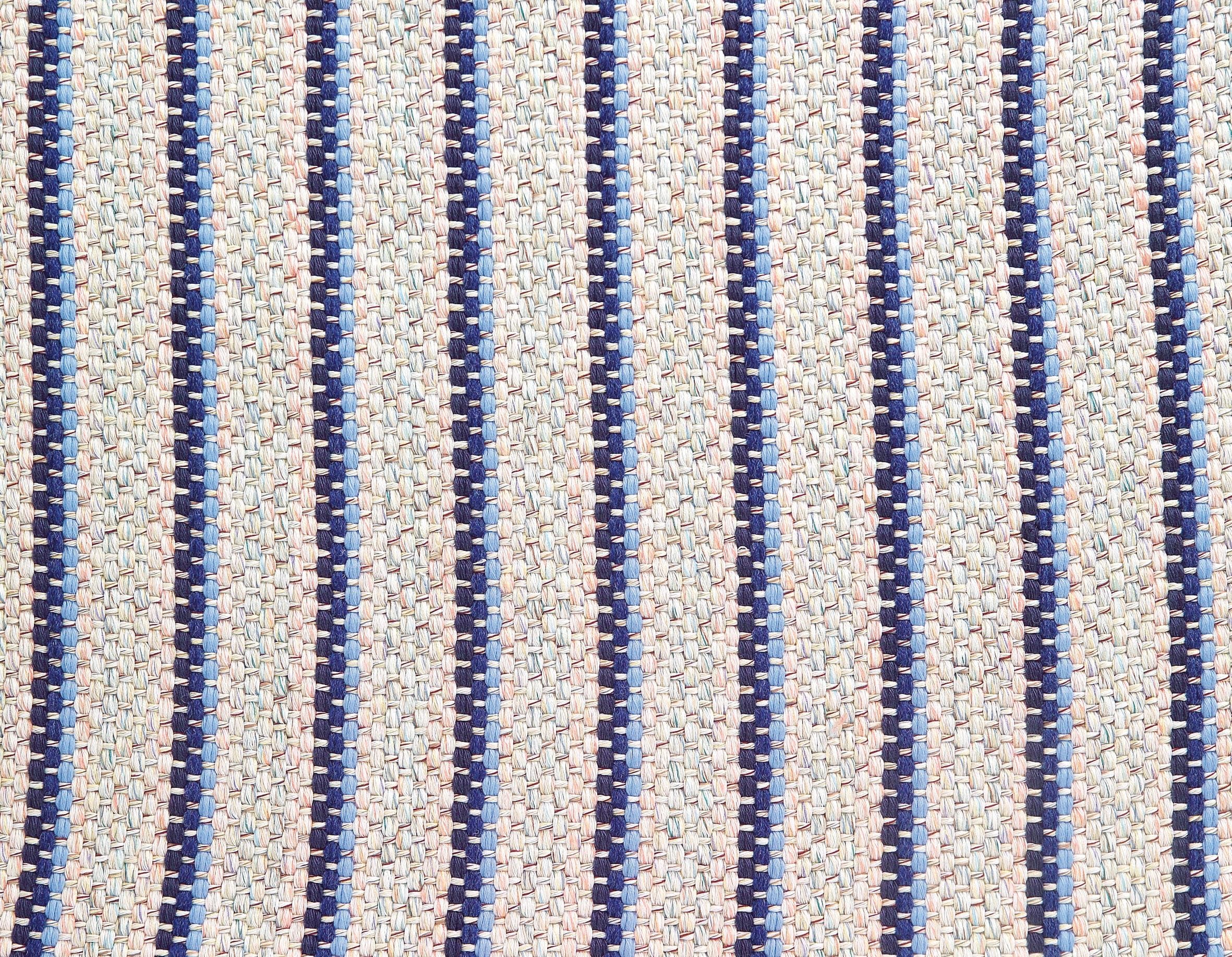 Chico-Doppelhängematte 350 x 190 cm - Synthetik, beige-blau