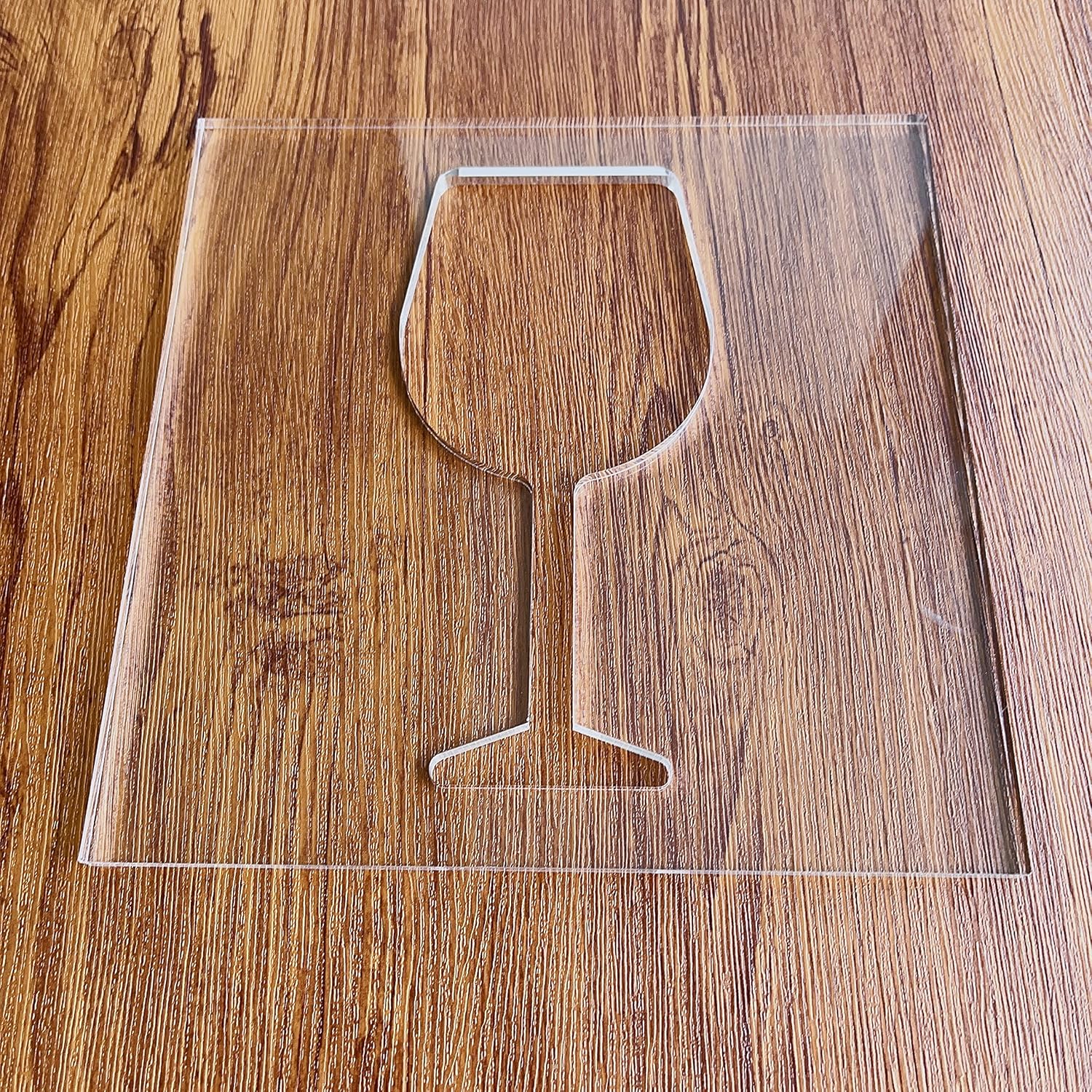 Wine Glass Router Template, Clear Acrylic Template, Woodworking Router Template