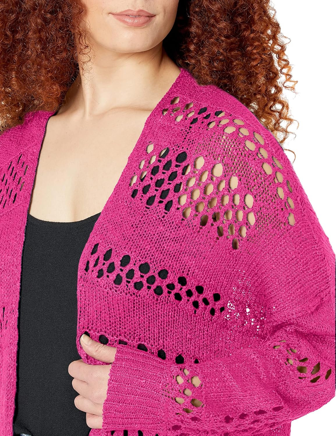 GRECERELLE Women Lightweight Summer Cardigan Sweater Breathable Open Front Cover Up for Beach Vacations - Image 3