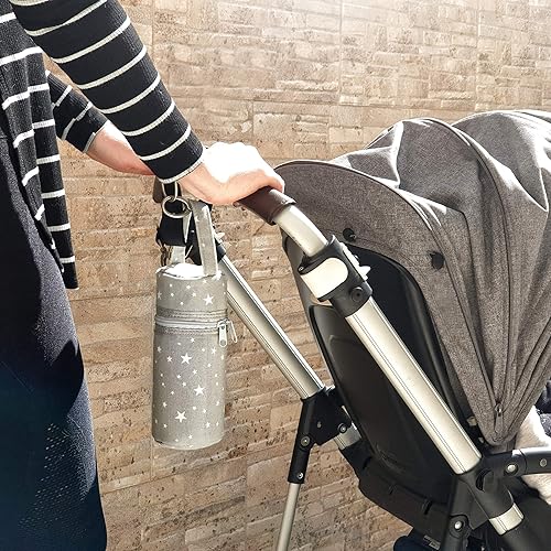 Miniatura 7 de StarHug Organizador de pañales para bebé cesta de baby shower contenedor grande de almacenamiento para cambiador bolsa de viaje para automóvil