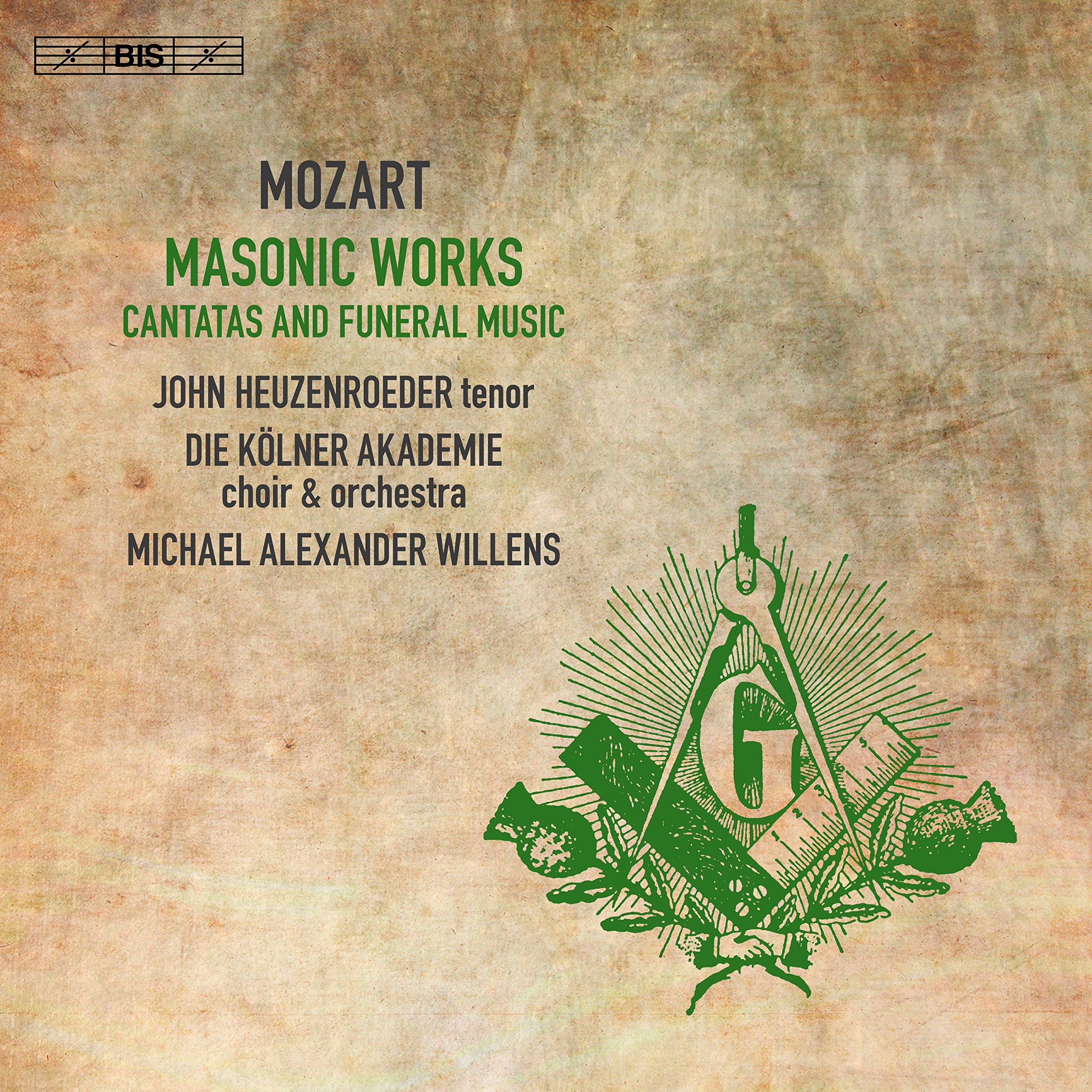 Wolfgang Amadeus Mozart: Masonic Works, Cantatas and Funeral Music