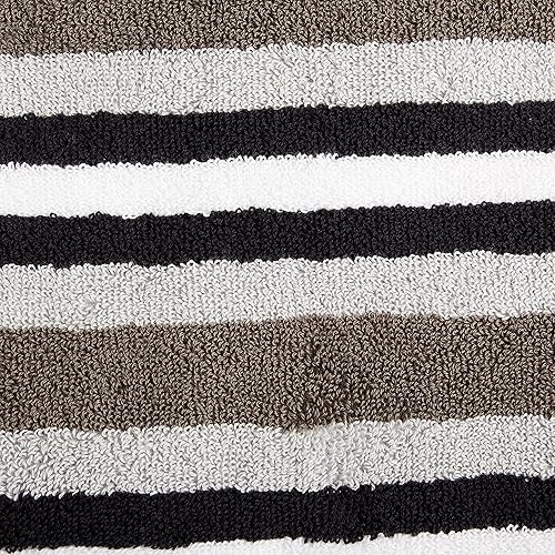 Miniatura 4 de Superior colección de lujo de toallones a rallas, 100% algodón