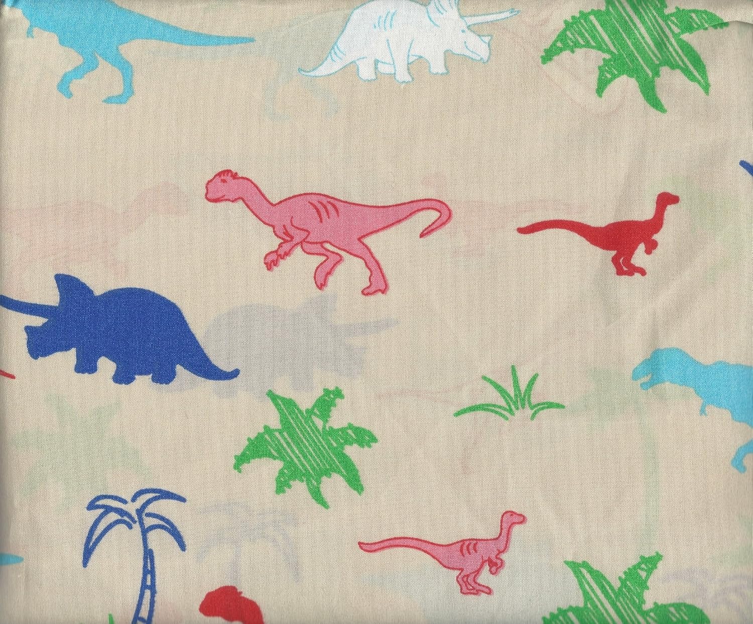 Dinosaur Twin Size Sheet Set 3 Piece Dinosaurs Sheets SlingShot (Dino) Home & Kitchen