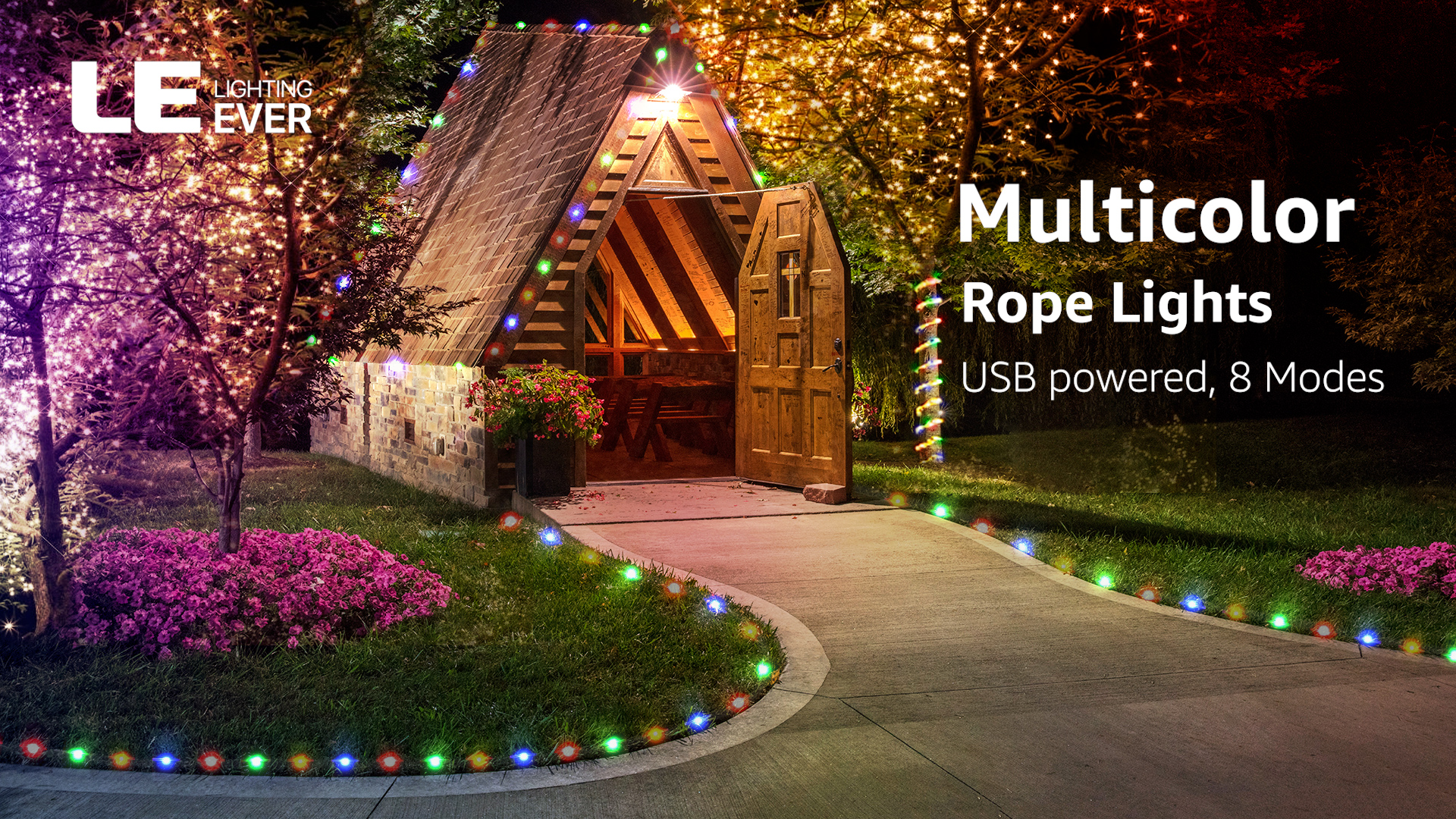 Forever Speed 8M Tubo De LED Manguera LED Luces De Tira De Manguera Exterior E Interior Blanco Cálido,Tiras LED Adecuado Para Decoración E Iluminación Navidad, Halloween, Boda,Fiesta, Hotel, Jardín