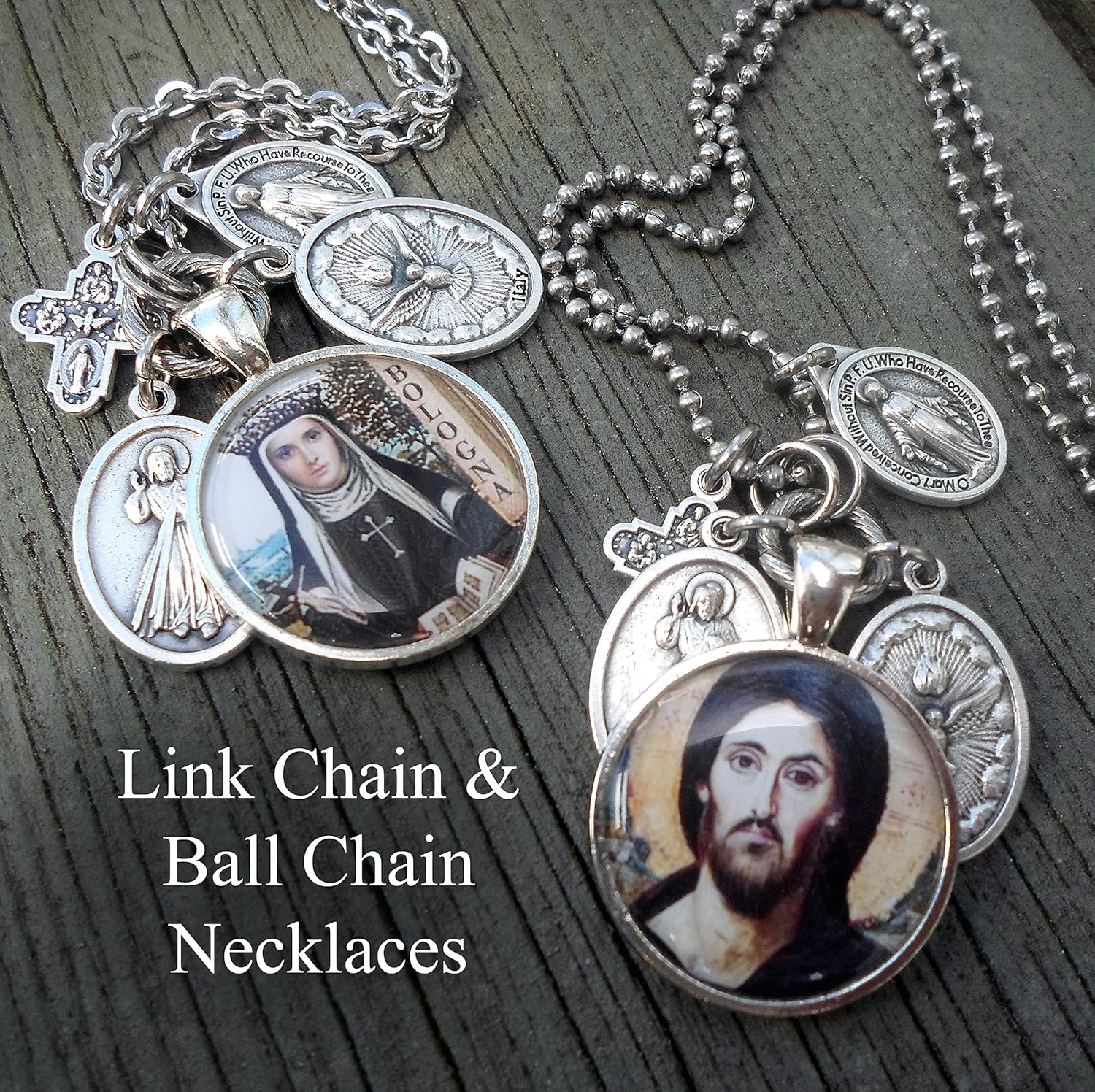 St. Nectarios, Nektarios, Kephalas Keychain, Necklace or Clip, Greek Orthodox Saint Nectarius of Aegina - Image 7