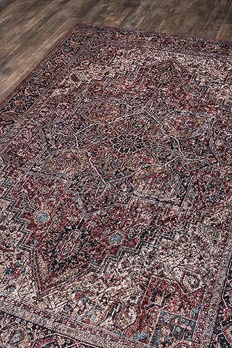 Miniatura 3 de Momeni Alfombra Karachi, 2 x 3 pies, color borgoña