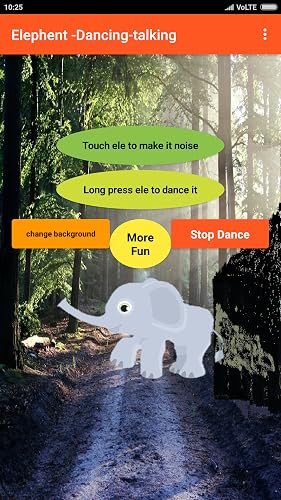 Talking Elephant fun game – vue 7