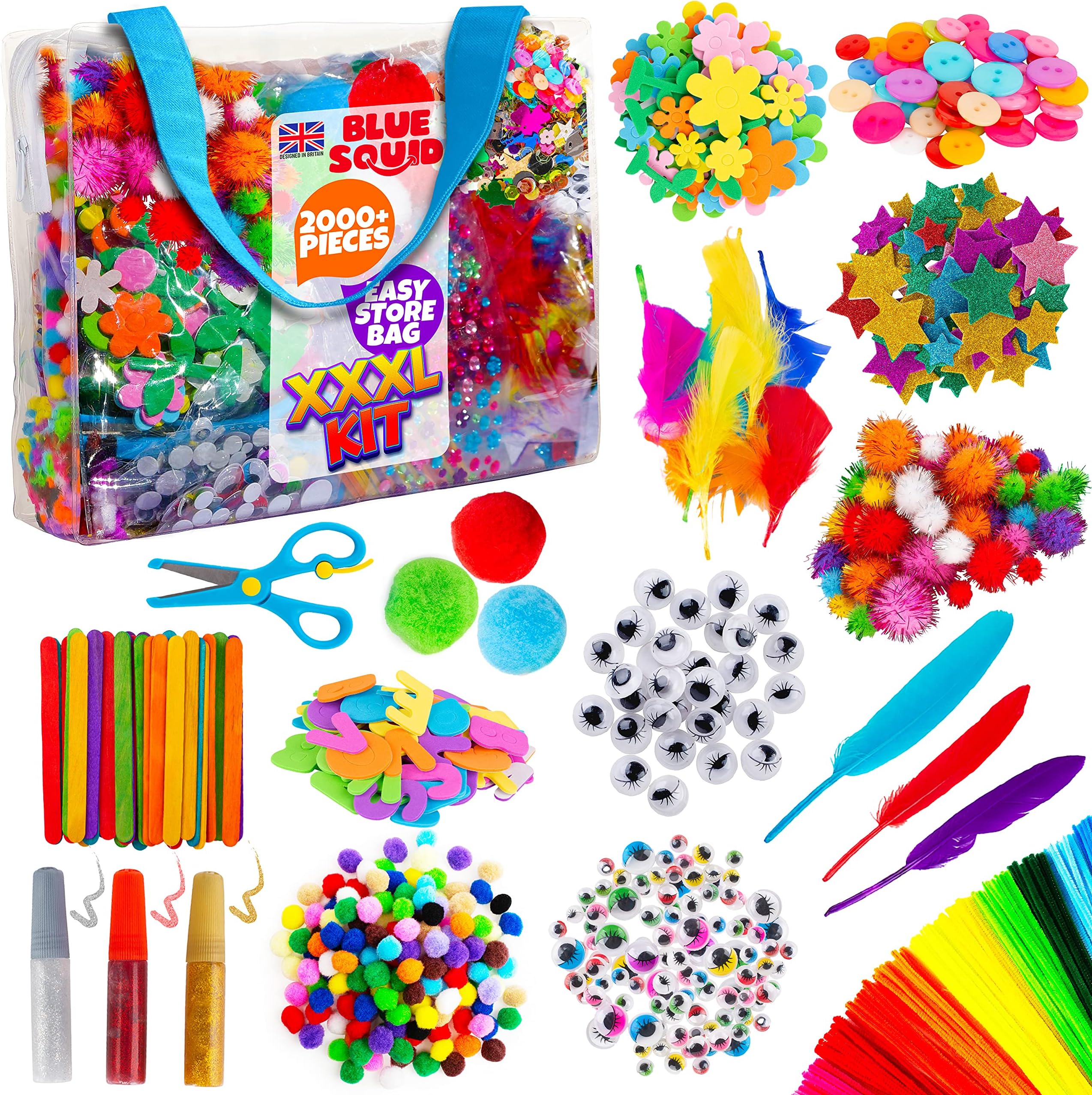 Kids Ultimate Craft Kit by Blue Squid
