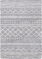 Vista 64 de SAFAVIEH Alfombra 9x12 - Colección Arizona Shag - Grande - Marfil y Beige, Diseño Marroquí Boho, No Desprende Pelo y Fácil de Limpiar, Ideal