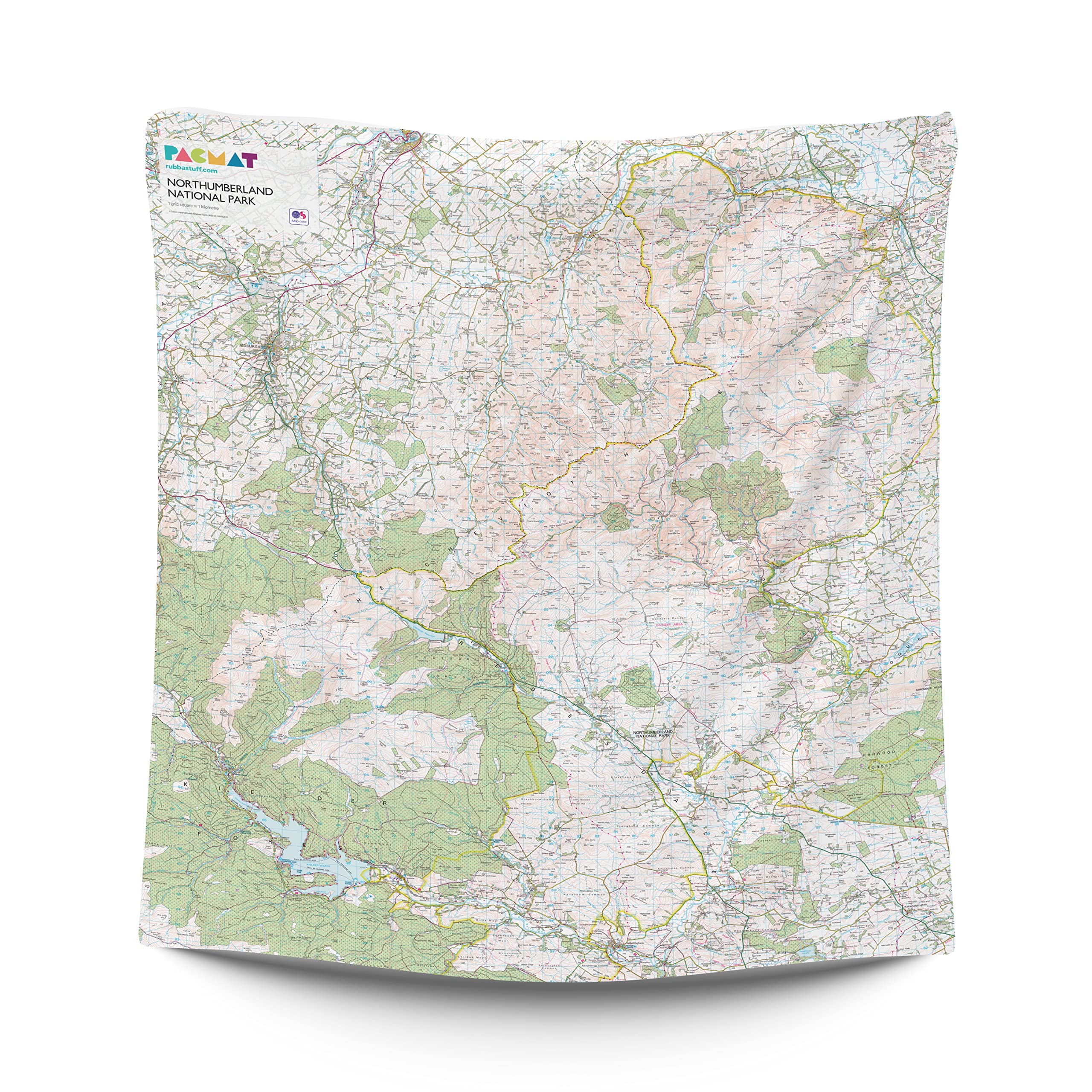 Pacmat Light Os Northumberland Family Picnic Blanket