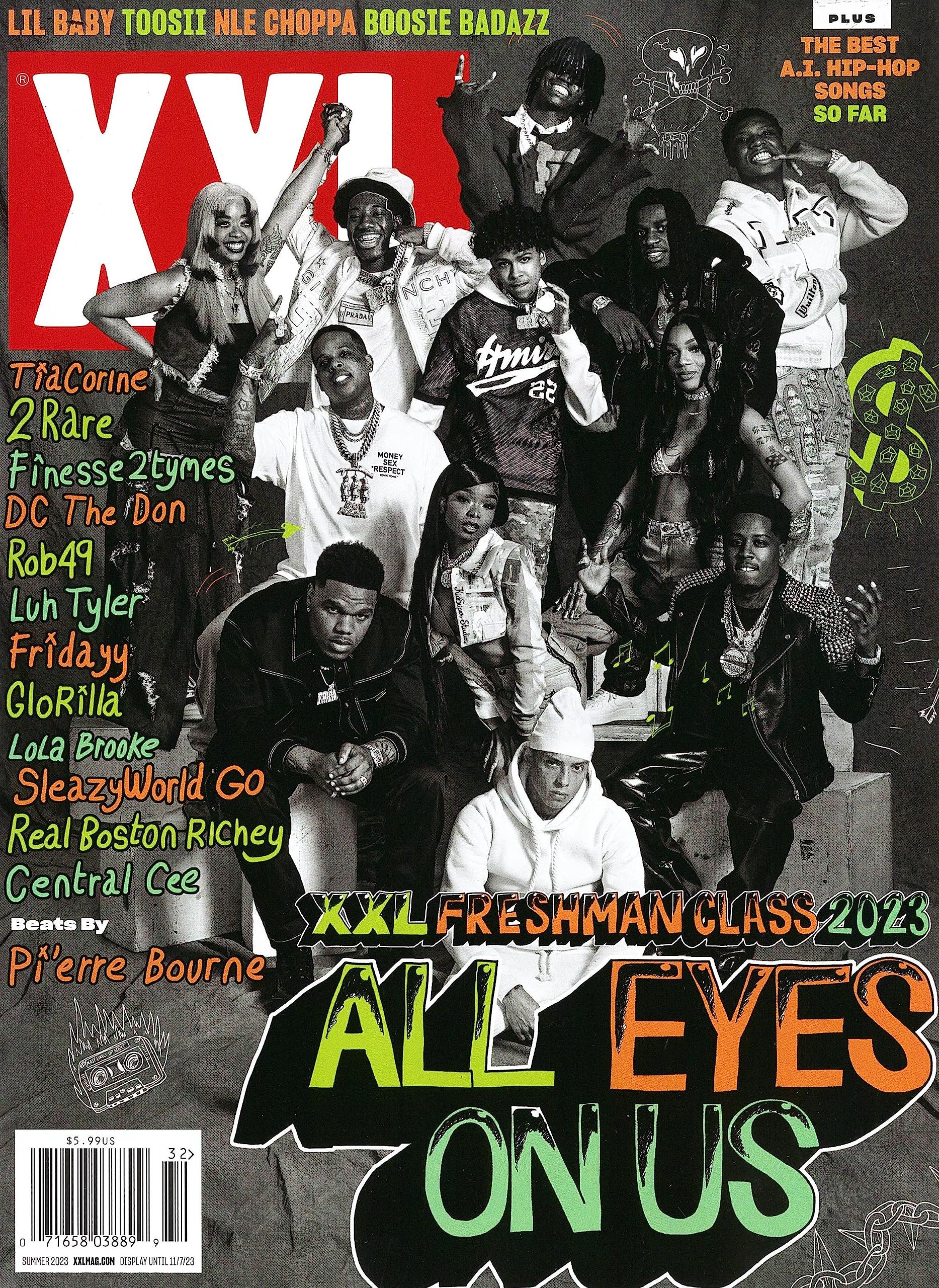 XXL MAGAZINE - SUMMER 2023 - XXX FRESHMAN CLASS 2023 ALL EYES ON US Single Issue Magazine – 11 July 2023