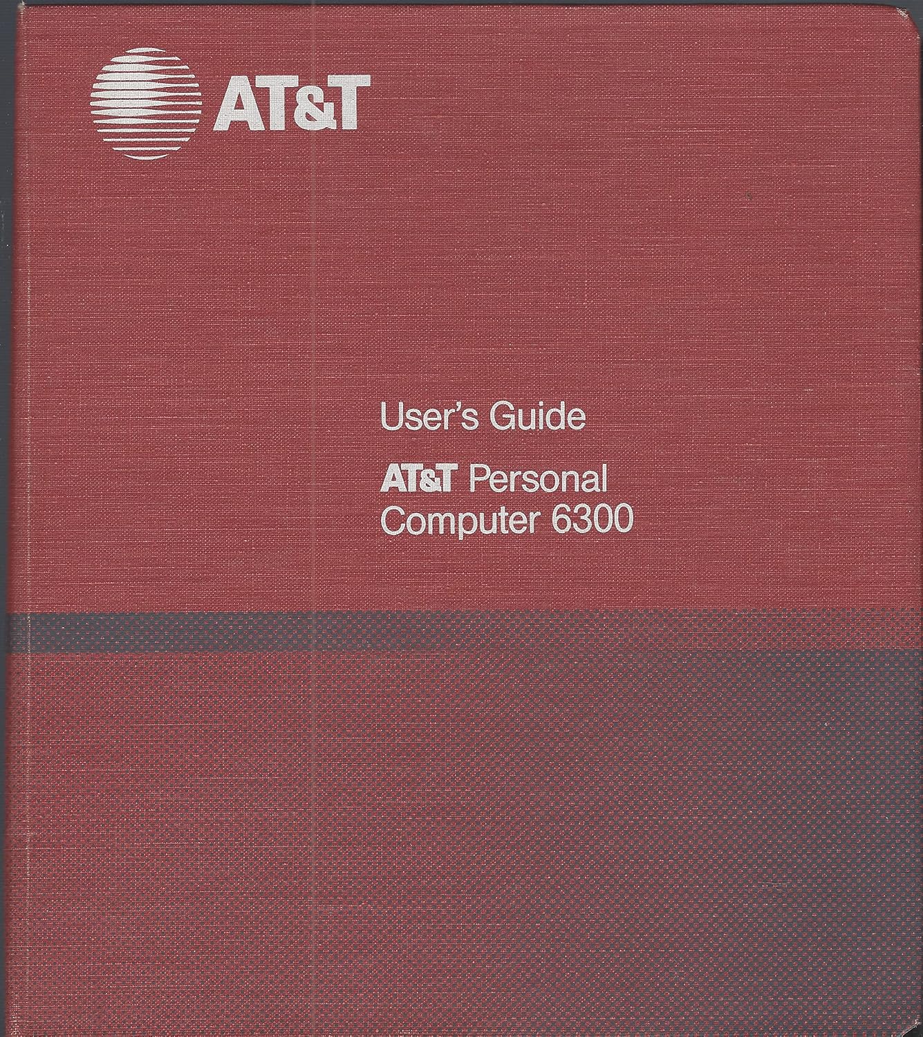 User's Guide AT&T Personal Computer 6300: Agora Resources: Amazon.com ...