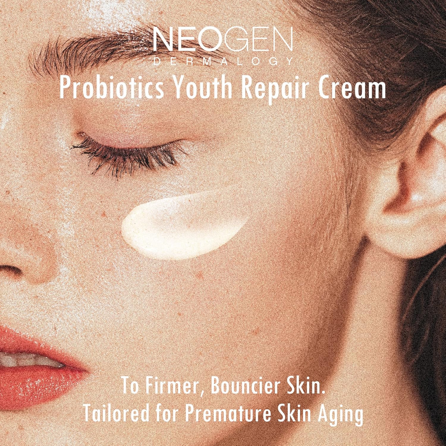 [K-Beauty] Neogen Dermalogy Probiotics Youth Repair Skin Cream Face Lotion w/Superprobiotics, Collagen & 11 Peptides Skin Repair Cream 1.76 oz - Image 3