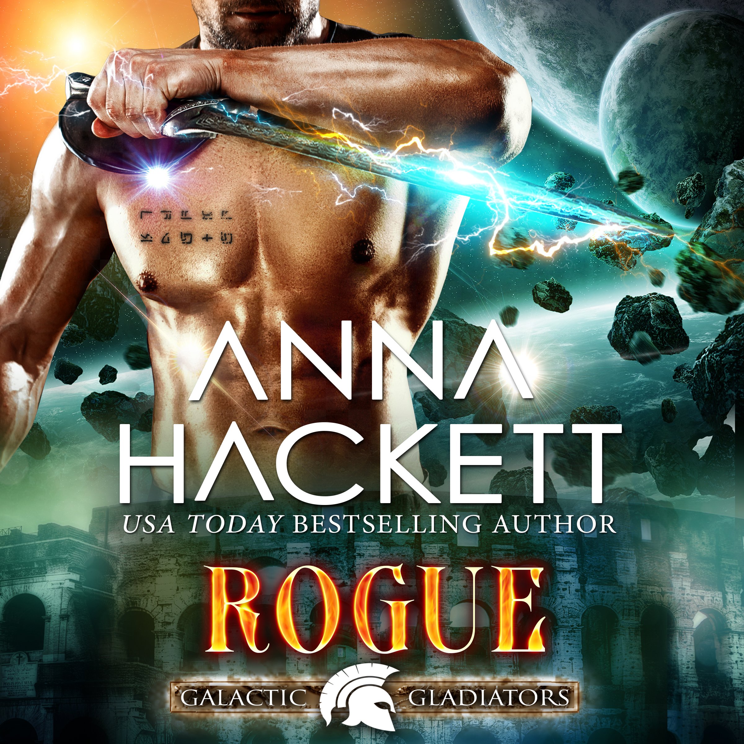 Cover art for Rogue: Galactic Gladiators, Book 8