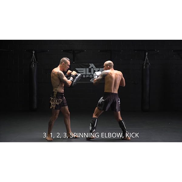 Elite-Sports-Muay-Thai-Kickboxing-Pads-MMA-Knee-and-Elbow-Target-Kicking-Strike-Shield-Pair-for-Martial-Arts Elite Sports 2 Pcs Muay Thai Kickboxing Pads MMA Knee and Elbow Target Kicking Strike Shield Pair for Martial Arts (White)