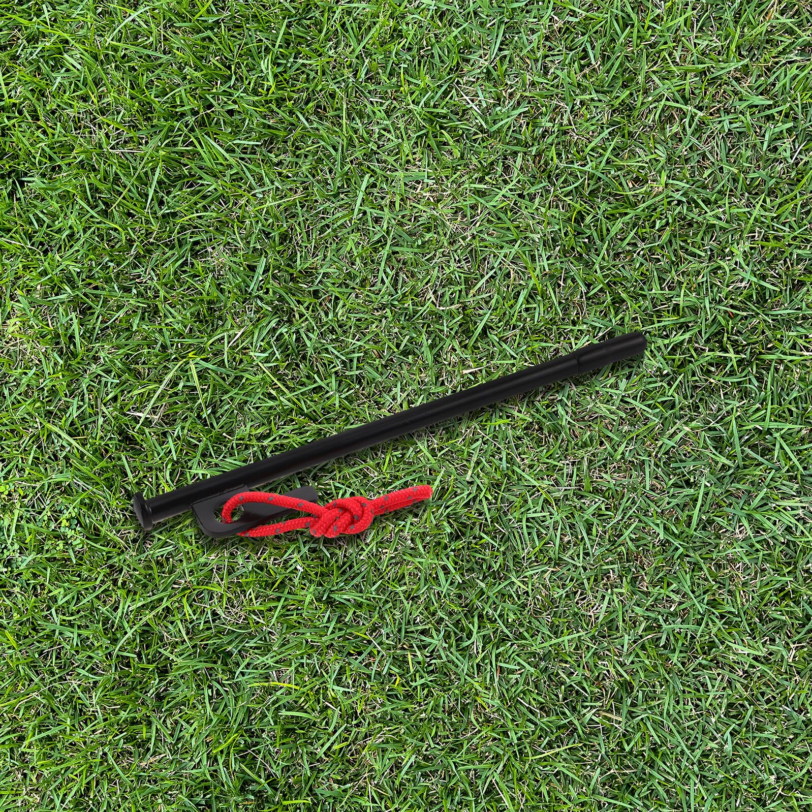 ifundom 6 Pezzi Picchetti da Campeggio Nero Picchetti Resistenti per Tende e Teli Outdoor Fissaggi Rapidi e Stabili Antivento per Sabbia e Terra per Escursionismo e Zaino in Spalla