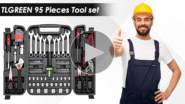 に*の様 ACURA MEISTER NSGRT-222 弦楽器用ツールセット TLGREEN 95 Piece Tool Set, Tool Kit, Mechanics Tool Set, Portable