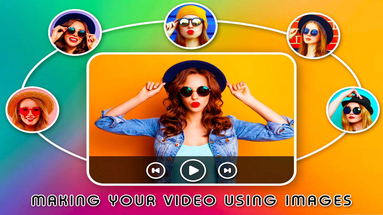 Photo Video Maker Video Editor with Music making video with images