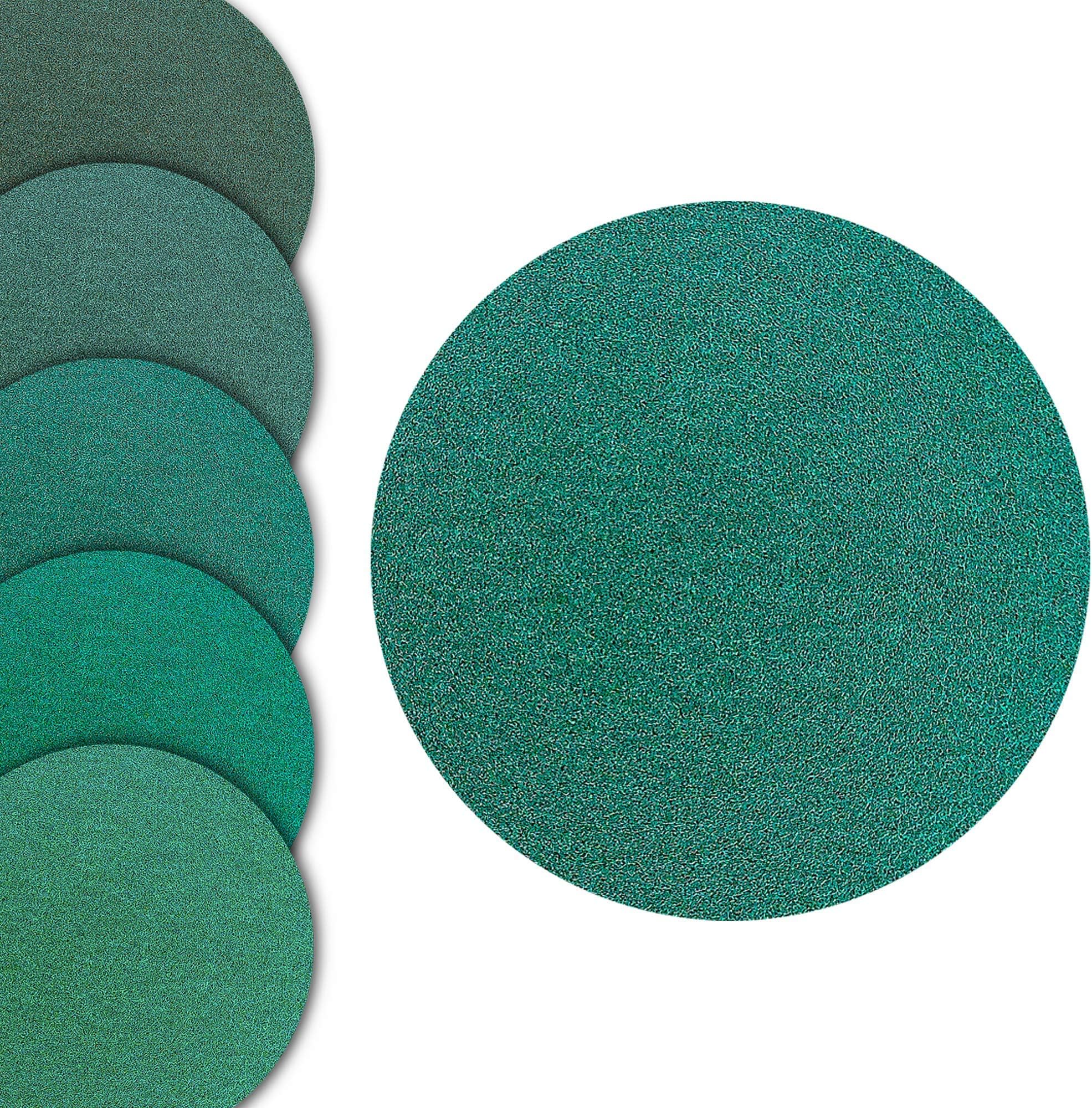 5" No Hole Film Wet/Dry, Hook & Loop Variety Pack-5 Discs Each of Grits 800, 1000, 1200, 1500,2000